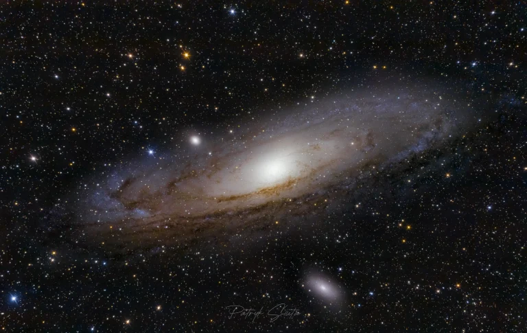 M31 galaktyka Andromedy